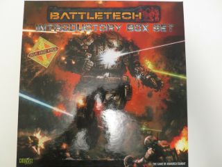 Battletech Introductory Box Set 3500b Catalyst Game Labs Rare Oop