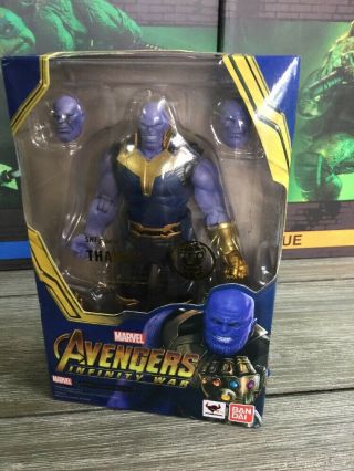 S.  H Figuarts Thanos Bandai Tamashii Marvel Avengers Infinity War