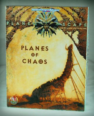 Ad&d 2nd Edition Planescape Boxed Set Planes Of Chaos Appears Complete Ex.  Cond.