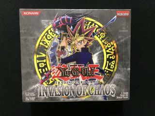 Yugioh Invasion Of Chaos Unlimited Booster Box - Factory
