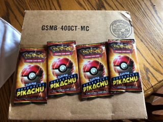 Detective Pikachu Movie Booster Pack 400 Ct