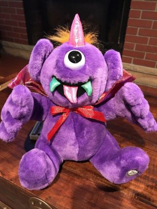 One Eyed One Horned Purple People Eater Singing Plush Toy Dandee
