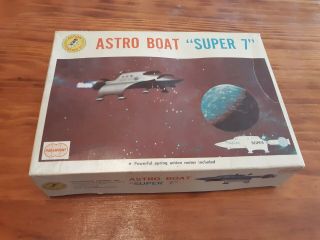 Extremely Rare Paramount Hobbies 7 Astro Boat Model Complete Partial Build