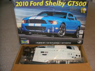 Revell 2010 Ford Mustang Shelby Gt 500 Model Kit 1:12 Scale