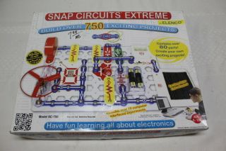 Elenco Snap Circuits Build Over 750 Exciting Projects Model Number Sc - 750