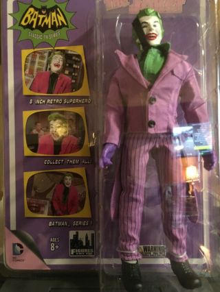 The Joker Figures Toy Co - Batman Classic 66 Series 1 Action Figure Nib