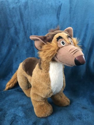 10 " Charlie Dog Plush Toy With Tags From All Dogs Go To Heaven Don Bluth 1989