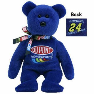 Ty Beanie Baby - Jeff Gordon 24 The Nascar Bear (8.  5 Inch) - Mwmts Stuffed Toy