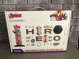 Avengers Hero Inventor Kit Kids Build & Csuper Hero Gear -