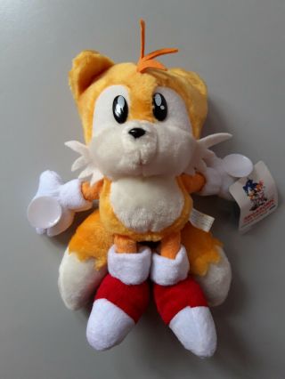 Sonic The Hedgehog Tails 9 " Plush Soft Toy Stuffed Animal Sega 1995