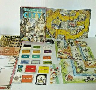 Vintage 1985 Games Workshop Talisman City Game 0212