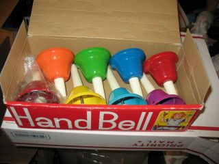 Fmt Accurate Tone 8 Piece Rainbow Musical Hand Bells
