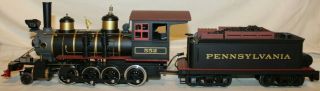 Rare Lgb Aristo - Craft 80109 Pennsylvania C - 16 2 - 8 - 0 Steam Locomotive &tender Mib