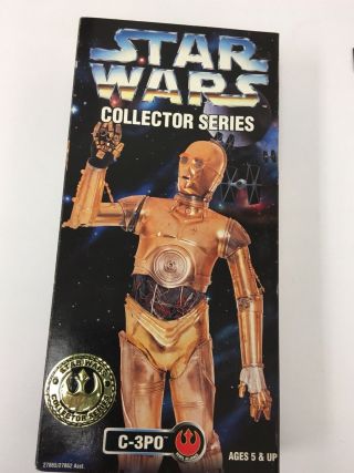 Star Wars 12 " C - 3po Figure Nr Package Potf2 Collector Series
