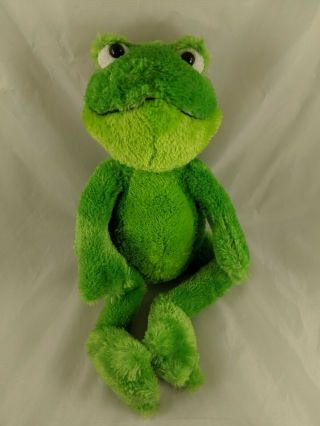 Toys R Us Green Frog Plush Times Square York Stuffed Animal