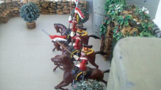 3 W Britains 1933 From Set 229 16th/5th Lancers Lead