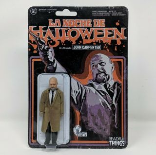 Halloween - 1978 - Dr.  Loomis - Readful Things - Action Figure - Poster Art
