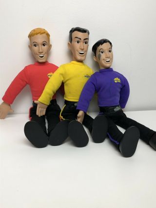 Rare The Wiggles 15 " Dolls Singing Talking Spin Master 3