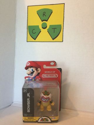 Mario Bowser Jr Baby Bowser Figure 2.  5” Jakks Koopaling World Of Nintendo