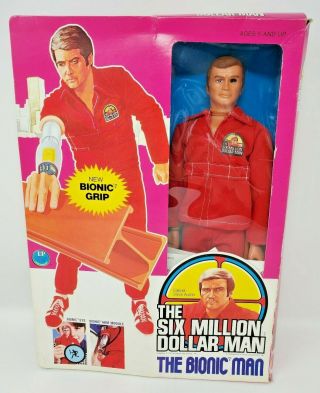 Kenner 1975 The Six Million Dollar Man Bionic Steve Austin Action Figure Nib