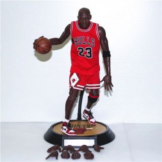 Action Figure Jordan Basketball 23 Red Real Piece 1/6 Kid Gift Toy Statue