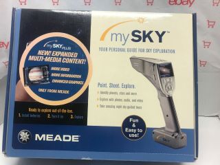 Meade Mysky Personal Lcd Screen Night Sky Exploration System W/ Software