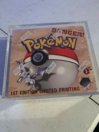 Pokemon Fossil Booster Box 1st First Edition Factory