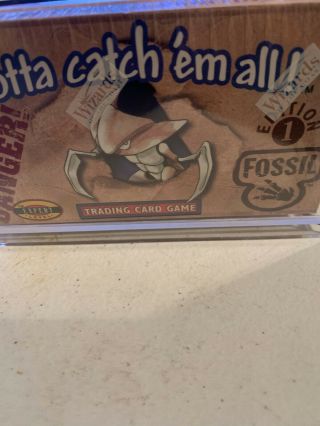 Pokemon Fossil Booster Box 1st First Edition Factory 4