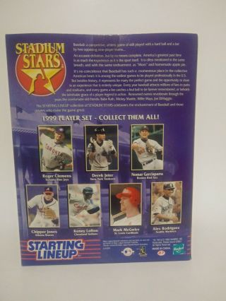 MLB Baseball Alex Rodriguez Stadium Stars Starting Lineup 1999 Figure 2