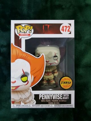 Pennywise (with Boat) Chase - It 2017 - Funko Pop Vinyl