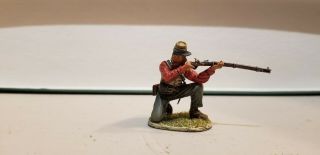 First Legion American Civil War Acw 057 Confederate Infantry Kneeling Firing