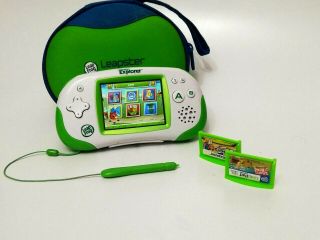 Leapfrog Leapster Explorer With 3 Games:bubble,  Learn To Read,  Pet Pals