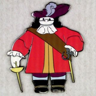 Baymax From Big Hero 6 As Capt.  Hook From Peter Pan Le100