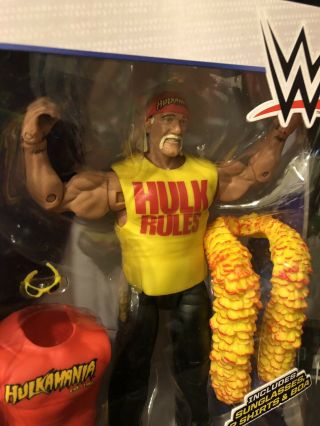 WWE Elite Mattel Hulk Hogan Series 34 Rare 2
