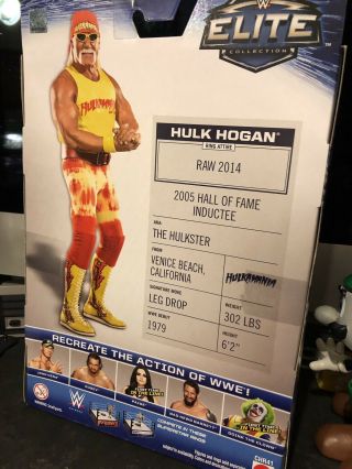 WWE Elite Mattel Hulk Hogan Series 34 Rare 3