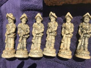 Chess Set Aztec Mayans Warriors V’s The Spanish Conquistadors.  bought 1966 8