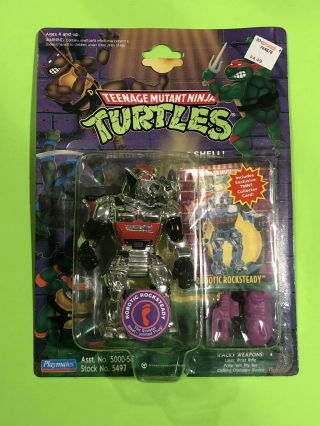Teenage Mutant Ninja Turtles Tmnt Robotic Rocksteady 1993
