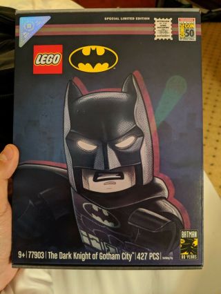 Lego Batman Sdcc 2019 Exclusive Dark Knight Of Gotham City 77903,  Tote