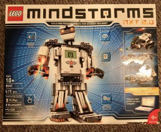 Lego Mindstorms Nxt 2.  0 (8751) Robotic Construction Kit Nib