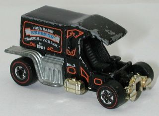 Redline Hotwheels Black 1977 T - Totaller Oc14124