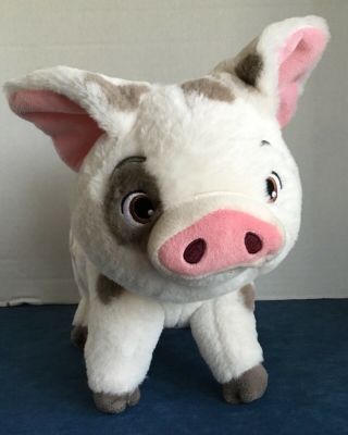 Disney Store Moana Pua Pet Pig Plush 10 " Stuffed Animal