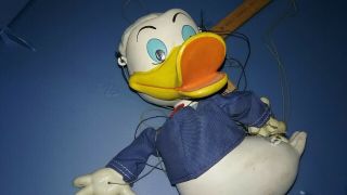 Vintage DISNEY Donald Duck Puppet/Marionette 3