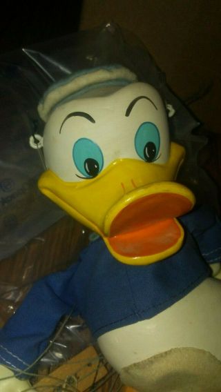 Vintage DISNEY Donald Duck Puppet/Marionette 6