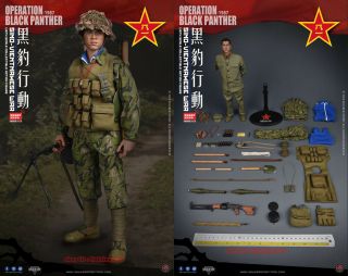Soldier Story 1/6 Sino - Vietnamese War “operation Black Panther 1987” Exclusive