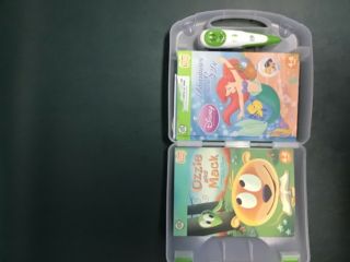 2 Leap frog Tag Books and Case & PEN AGE 4 - 8 OZZY & MAC,  DISNEY PRINC 3