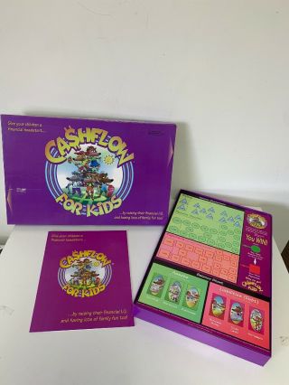 Cashflow For Kids Board Game Ages 6,  What The Rich Teach Their Kids About Money