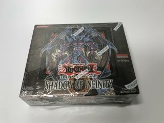 Yugioh Shadow Of Infinity 1st Edition Booster Box Gx Retail Soi