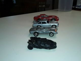 4 Different Slot Cars Micro To 1/43 Scale