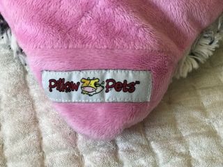 Set Of 2 Jumbo & Pee Wee Zebra Pillow Pets 5