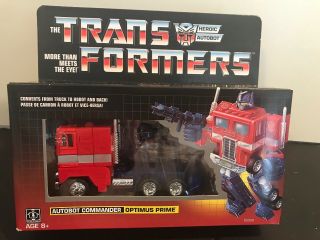 Transformers G1 Optimus Prime Heroic Autobot Commander Walmart Exclusive